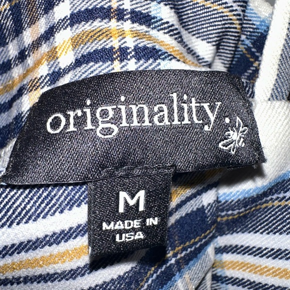 Originality Plaid Mini Dress Size Medium Adjustable Straps Zip Back NWT - Picture 8 of 10